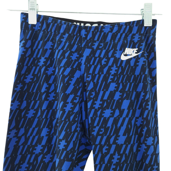 Nike Athletic Compression Yoga Leggings Women Small Stretch Mid Rise Multicolor - Picture 2 of 6